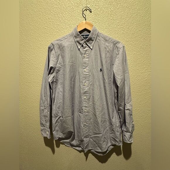 Ralph Lauren Men’s Collar Button Down Stripped Shirt Size 15 32/33 - Picture 1 of 9
